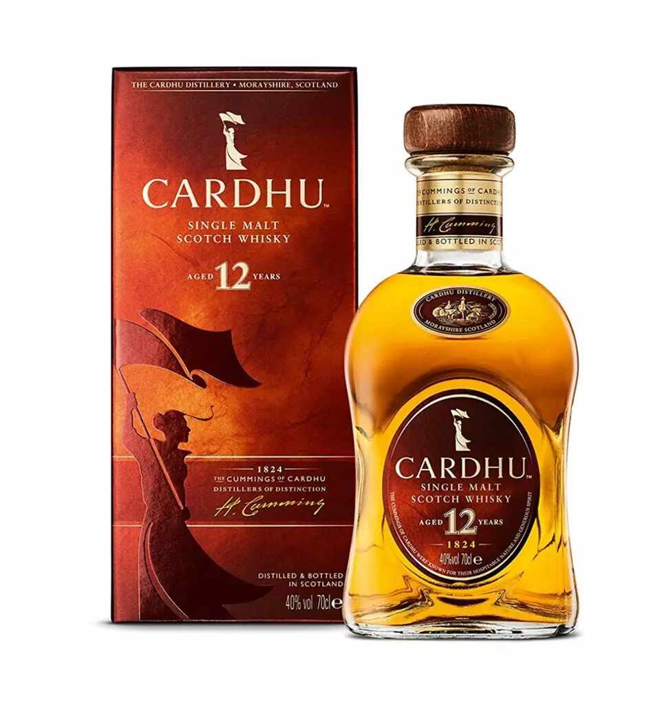 whisky Cardhu 12 años single malt