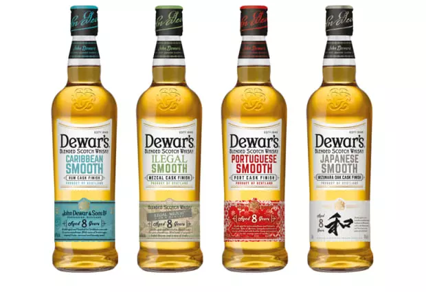 whisky Dewars 8 años