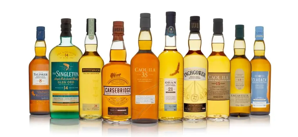 Diageo whisky