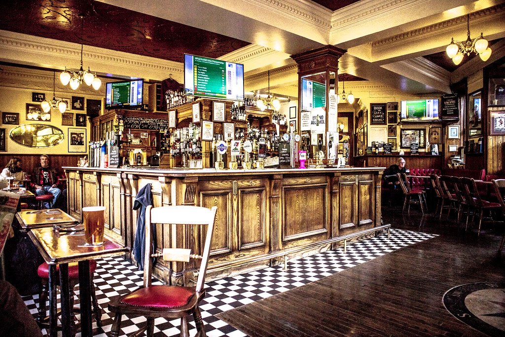 whisky bar en Edimburgo